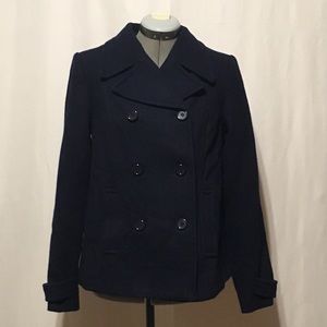 H & M Peacoat Jacket Wool Blend Woman’s